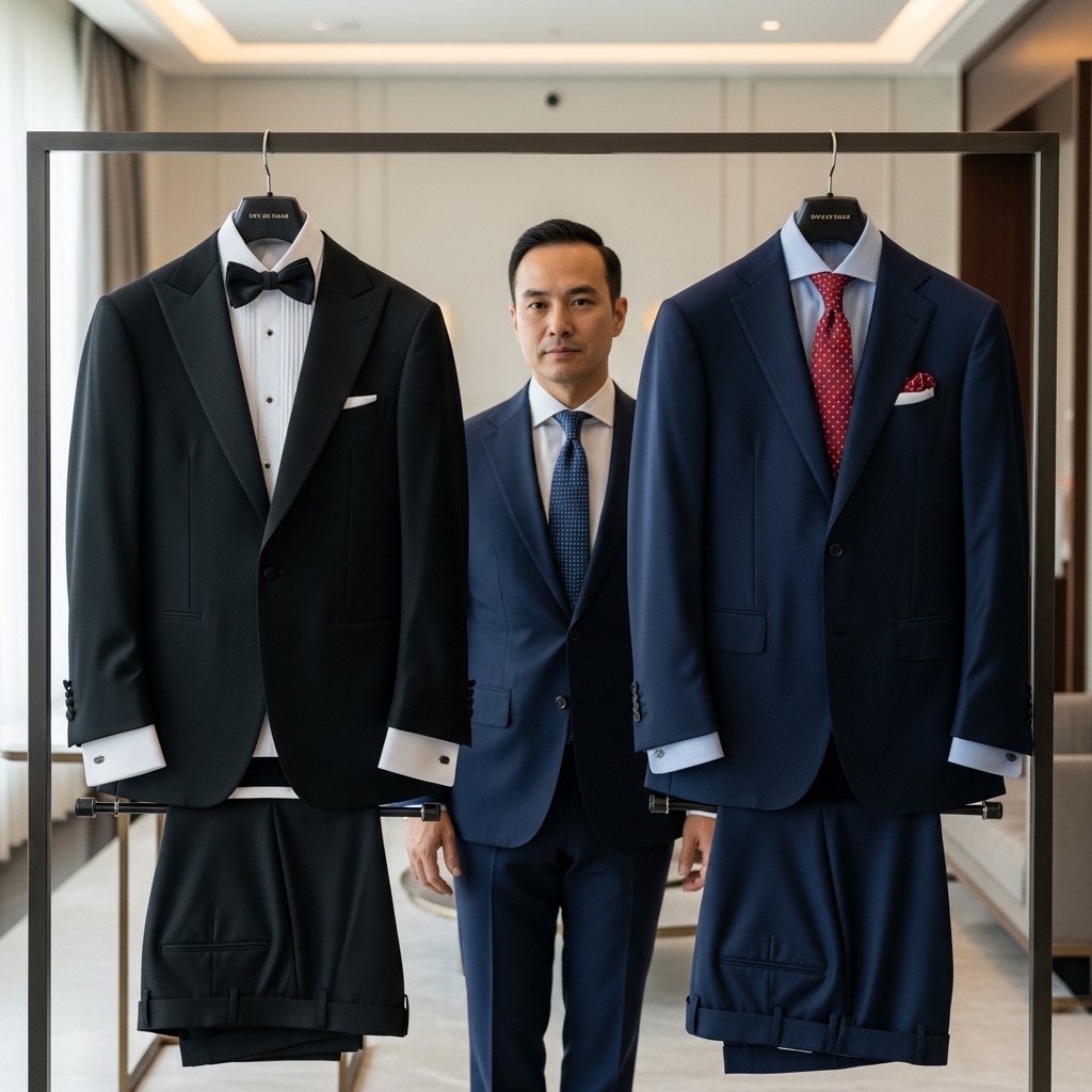 dinner suit vs business suit